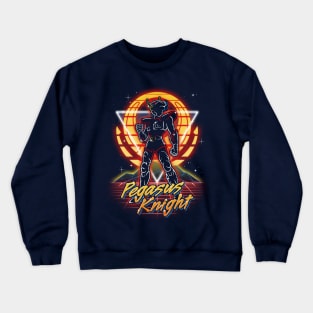 Retro Pegasus Knight Crewneck Sweatshirt